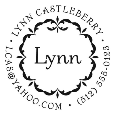 Personalized Stamp by Three Designing Women CS3231_L 3