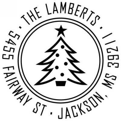 Christmas Tree Holiday Stamper by Three Designing Women CS3513