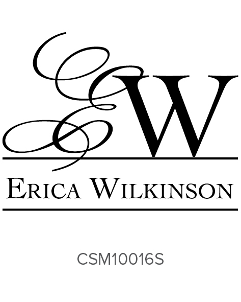 Personalized Self-Inking Monogram Stamper by Three Designing Women CSM10016S