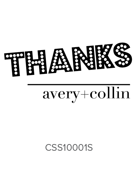 Custom Self-Inking Address Stamper by Three Designing Women CSS10001S