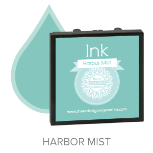 Harbor Mist ink for Three Designing Women Stampers