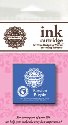 Passion Purple Ink Refill for Three Designing Women Stampers 1