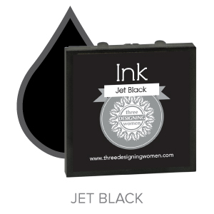 Jet Black ink for Three Designing Women Stampers