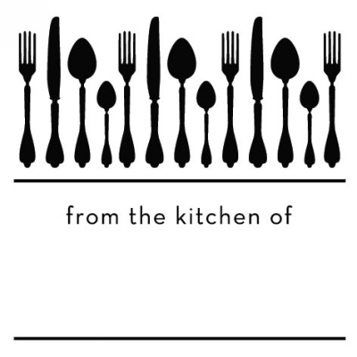 Utensils From Clip for Three Desigining Women Stamps