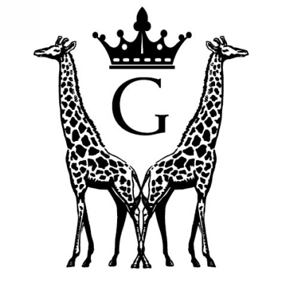 Monogram Giraffe G Stamp Design Clip for Three Designing Women Stampers