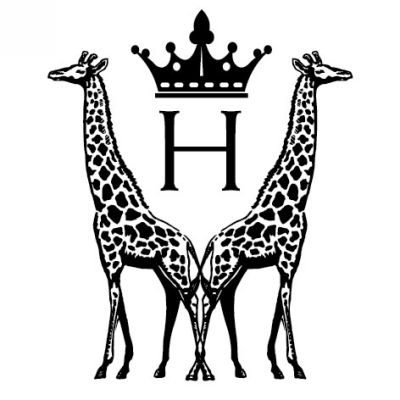 Monogram Giraffe H Stamp Design Clip for Three Designing Women Stampers