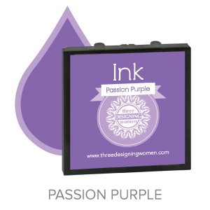 Passion Purple ink for Three Designing Women Stampers