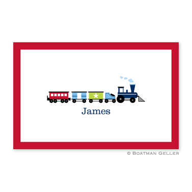 Choo Choo Train Personalized Placemat