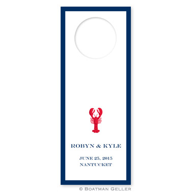 Lobster Wine Tag Wine Tags - qty 8