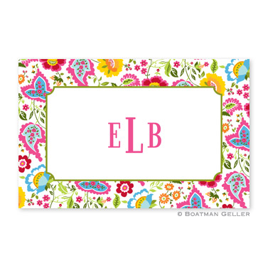 Bright Floral Disposable Placemats