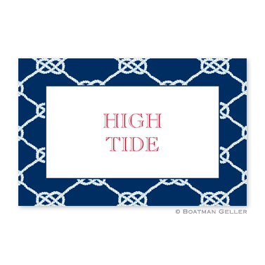 Nautical Knot Navy Disposable Placemats