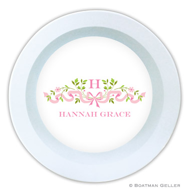 Ribbon Pink Bowl by Boatman Geller