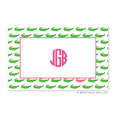 Alligator Repeat Disposable Placemats