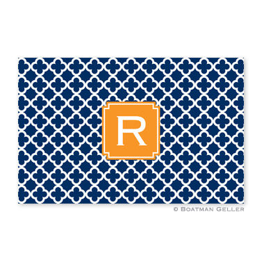 Bristol Tile Navy Personalized Placemat