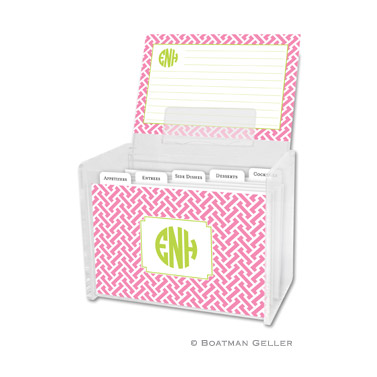 Stella Pink Recipe Box