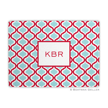 Kate Red & Teal Cutting Board