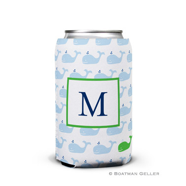 Whale Repeat  Can Koozie