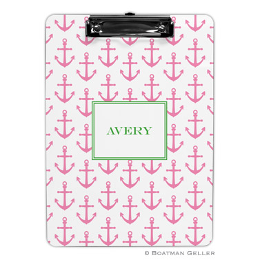 Anchors Pink Clipboard