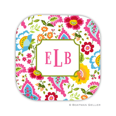 Bright Floral Coaster