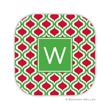 Kate Kelly & Red Holiday Coaster - set of 4