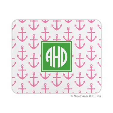 Anchors Pink Mouse Pad