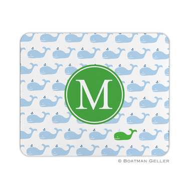 Whale Repeat  Mouse Pad