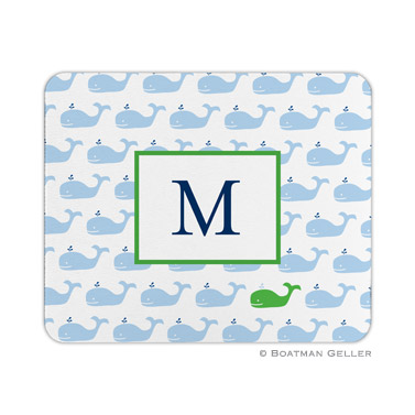 Whale Repeat  Mouse Pad