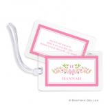 Ribbon Pink Bag Tag by Boatman Geller