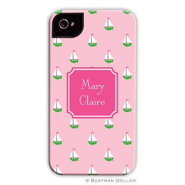 iPod & iPhone Cell Phone Case - Little Sailboat Pink