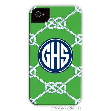 iPod & iPhone Cell Phone Case - Nautical Knot Kelly