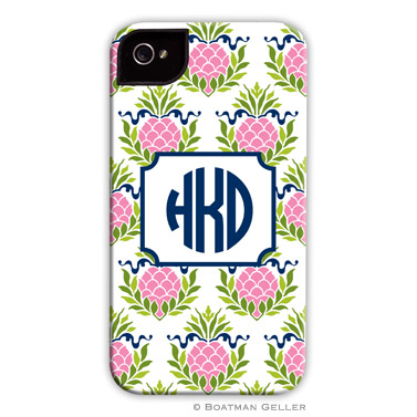 iPod & iPhone Cell Phone Case - Pineapple Repeat Pink