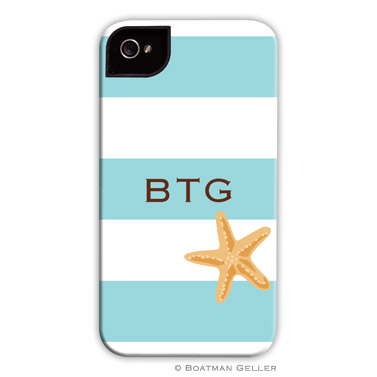 iPod & iPhone Cell Phone Case - Stripe Starfish