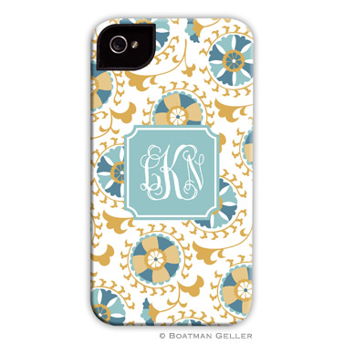 iPod & iPhone Cell Phone Case - Suzani Gold