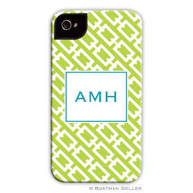 iPod & iPhone Cell Phone Case - Chain Link Lime