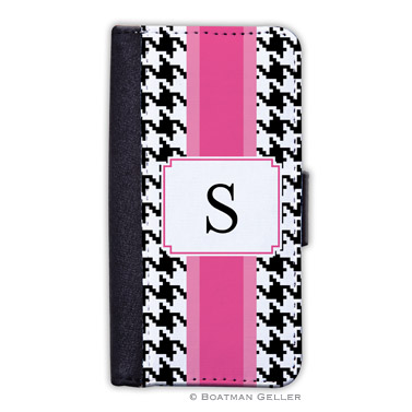 iPod & iPhone Cell Phone Case - Alex Houndstooth Black 1