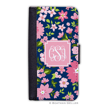iPod & iPhone Cell Phone Case - Caroline Floral Pink 1