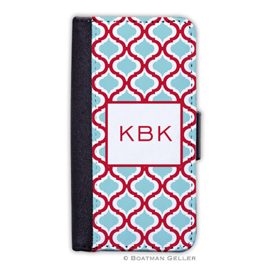 iPod & iPhone Cell Phone Case - Kate Red & Teal 1