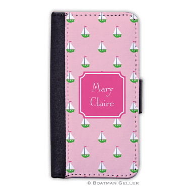 iPod & iPhone Cell Phone Case - Little Sailboat Pink 1
