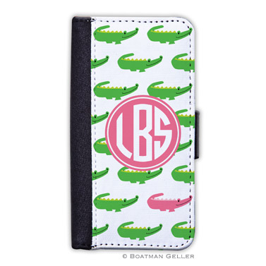 iPod & iPhone Cell Phone Case - Alligator Repeat 1
