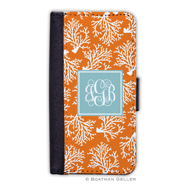iPod & iPhone Cell Phone Case - Coral Repeat 1