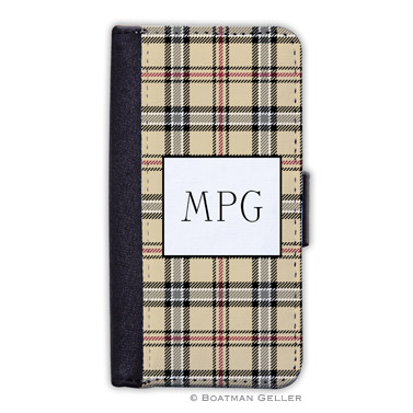 iPod & iPhone Cell Phone Case - Town Plaid 1