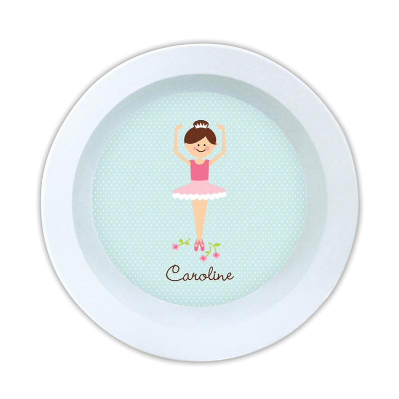 Ballerina, Customized Personalized 5 inch Round Bowl
