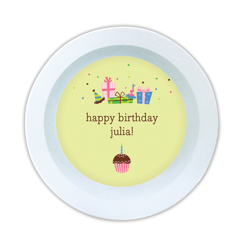Birthday Lime Personalized 5 inch Round Bowl
