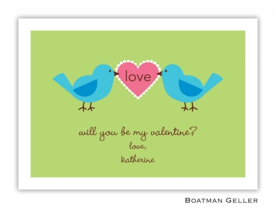 Love Birds Valentine Card