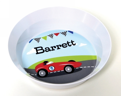 Melamine Bowl - Racer , Discounted, by Inviting Company
