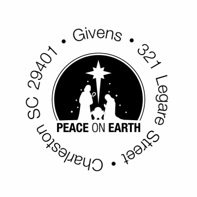 Peace on Earth Stamp by Noteworthy Collections