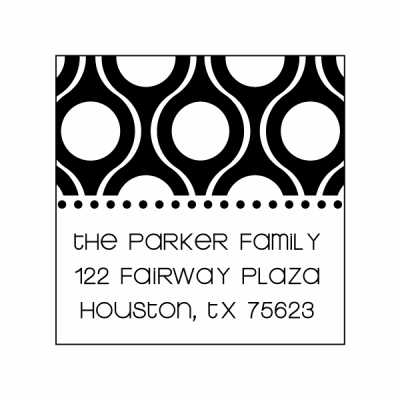 Wavy Pattern Stamp by Noteworthy Collections