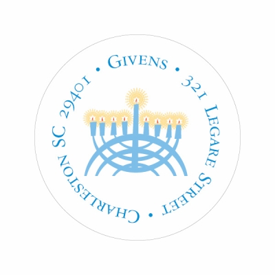 Menorah Label by Noteworthy Collections