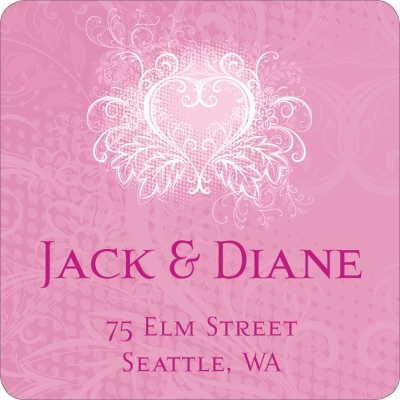 Gurnge Heart Label by Noteworthy Collections