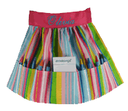 Personalized Crayon Apron for kids